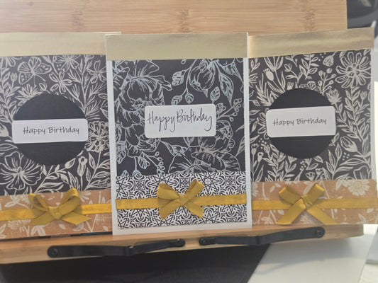 Set of birthday cards for the golden people in your life